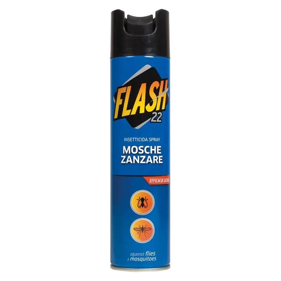 Fulmine Flash 22 muște și țânțari – spray insecticid 400 ml
