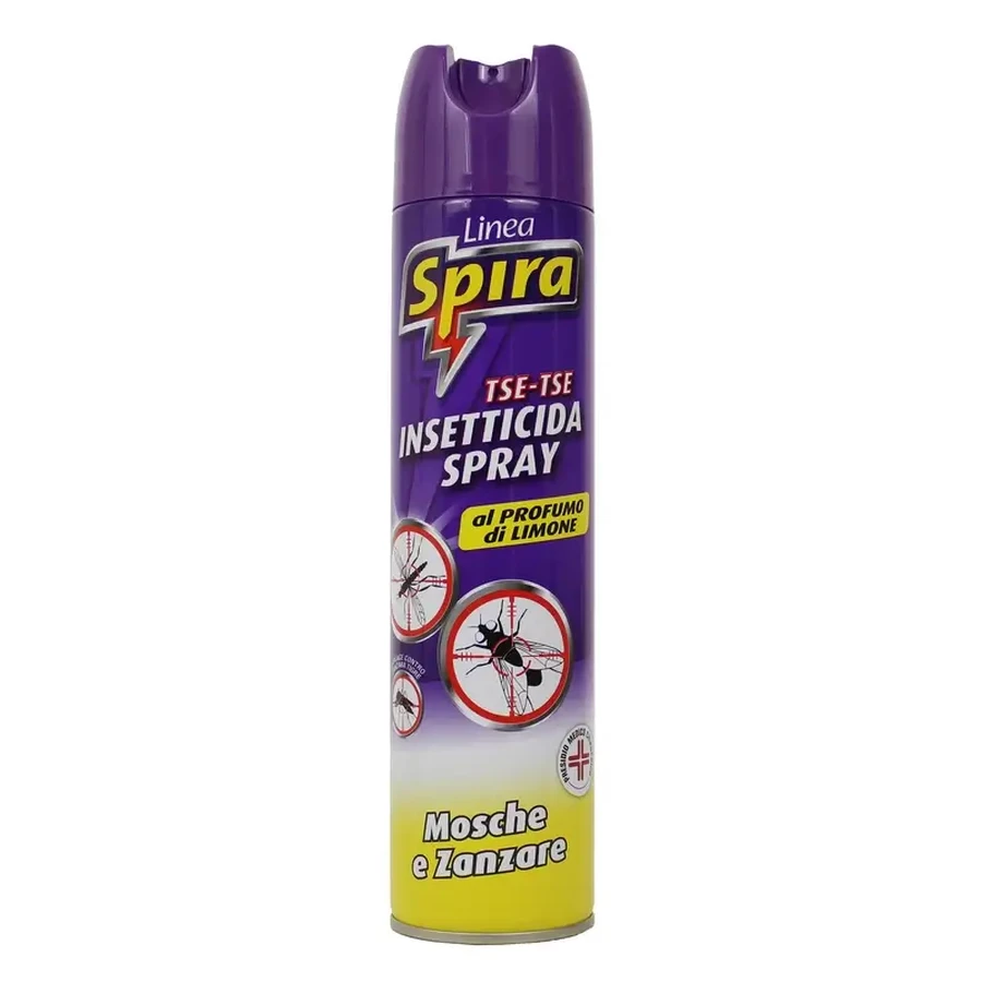 Spira – Spray insecticid împotriva muștelor și țânțarilor, 400 ml