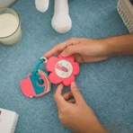 Suavinex Musical Teething Ring - Pink