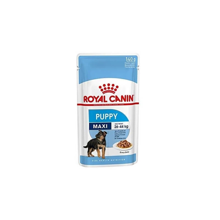 Royal Canin Maxi Puppy – Alleinfutter-Nassfutter für Welpen großer Rassen bis zu 15 Monaten, 140 g