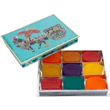 Ortigia Gift Set: 9 Assorted 40-gram Soaps - Turquoise