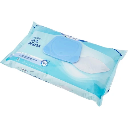 Lingettes humides Tena 3-en-1 - 48 lingettes humides