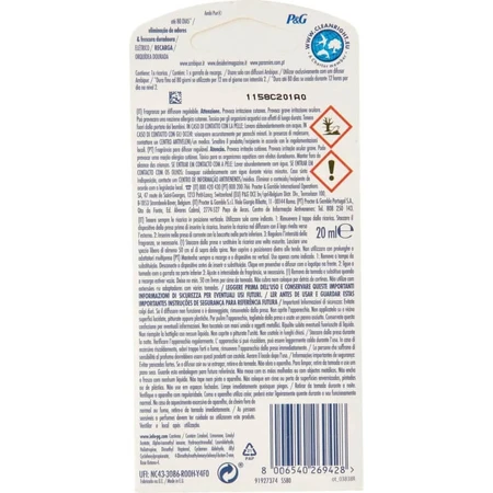 Ambi Pur Refill for Lenor Gold and Vanilla Flowers Electric Diffuser
