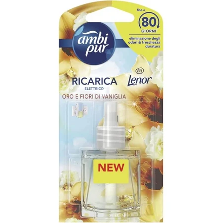Ambi Pur Refill for Lenor Gold and Vanilla Flowers Electric Diffuser
