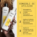 Nioxin System 1 Kit – Set für mehr Volumen: 300 ml Shampoo + 300 ml Spülung + 100 ml Kur