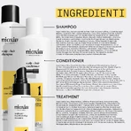 Nioxin System 1 Kit – Set für mehr Volumen: 300 ml Shampoo + 300 ml Spülung + 100 ml Kur