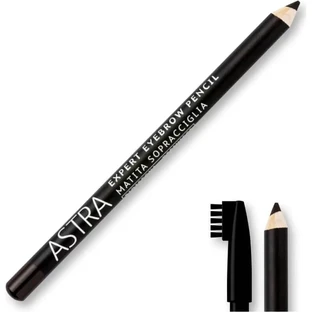 Astra Expert - Crayon à sourcils avec peigne, n° EB1 Noir