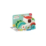 Clementoni Soft Clemmy Zintuiglijke blokkenetende roller – Interactief zacht voertuig