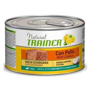 Natural Trainer Maturity Small &amp; Toy Chicken - Aliment complet pour chiens adultes de petite race, 150 g
