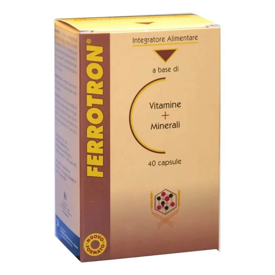 Ferrotron 40 Kapseln – ein Vitamin- und Mineralstoffpräparat