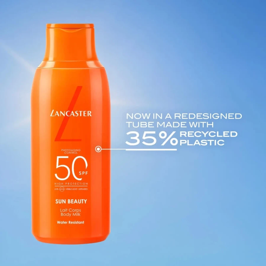 Lancaster Sun Beauty SPF 30 fluweelzachte zonnebrandlotion, hoge beschermingsfactor, 400 ml