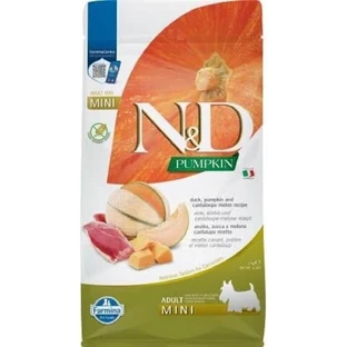 Farmina N&amp;d Pumpkin Mini Canine Duck, Pumpkin, and Melon - Complete Food for Adult Small-Breed Dogs, 2 kg