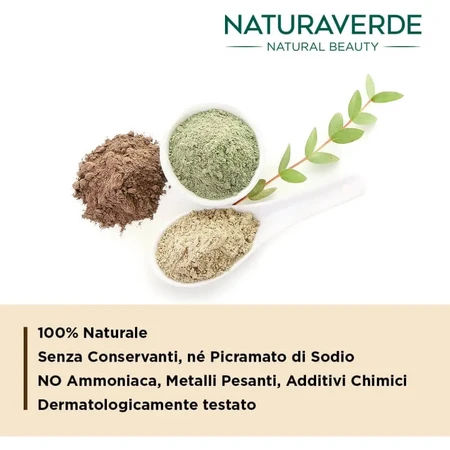 Naturaverde Henna – Ägyptisches rotes Haarfärbemittel auf pflanzlicher Basis, 100 g