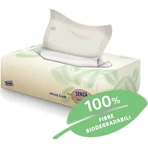 Tempo Natural &amp; Soft - doos met 70 natuurlijke en zachte papieren zakdoekjes