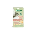 Oasy Creamy Snack - Salmon Mousse for Cats, 4 sticks, 15 g each