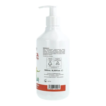 Union Bio Arnica Help99 - Gel corporel rafraîchissant et apaisant à l'arnica et à la griffe du diable, 500 ml
