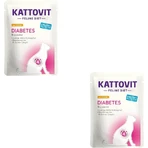Kattovit Diabetes Chicken - Natvoer voor volwassen katten met diabetes en voor gewichtsbeheersing, 85 g