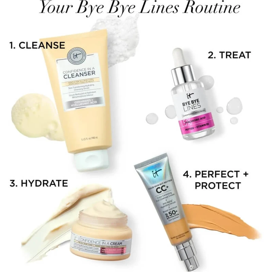 It Cosmetics Bye Bye Lines Concentrated Derma-Serum – Glättendes Serum 30 ml