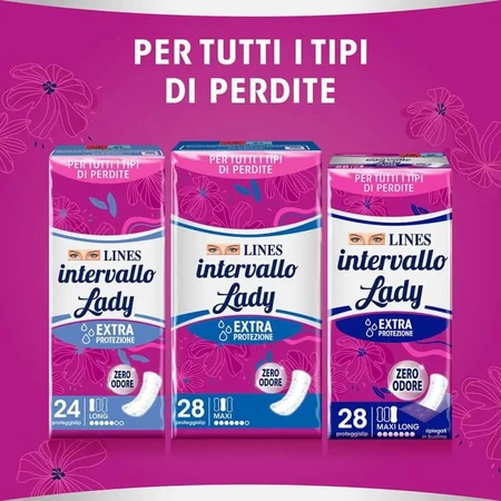 Lines Lady Maxi Line - 28 panty liners