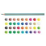 Carioca Supercolor Drawing Set—includes 36 Supercolor pencils, 1 eraser, 1 metal pencil sharpener, and 2 HB graphite pencils