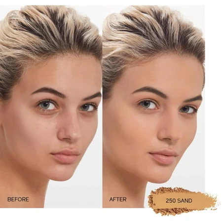 Shiseido Synchro Skin Self-Refreshing Custom Finish Puder-Foundation – Foundation – Nr. 250 Sand