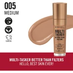 Rimmel Multi-Tasker Better Than Filters 3-in-1 – Grundierung, Glow-Booster &amp; Highlighter Nr. 005 Medium