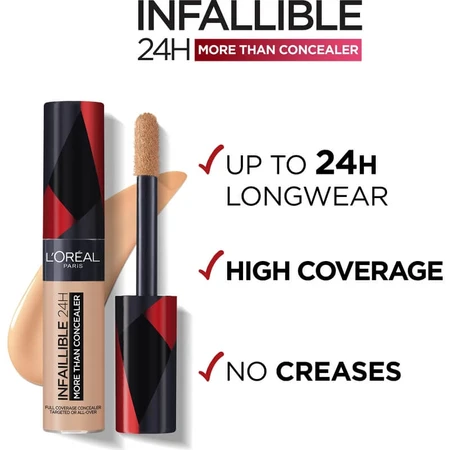 L'Oréal Paris Infaillible More Than Concealer - Correcteur liquide n° 330 Pecan