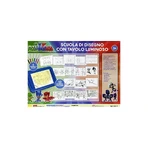 Lisciani PJ Masks Mal-Set – Leuchttisch zum Zeichnen und Nachzeichnen mit 32 Karten, 16 Blättern und 6 Stiften (A4-Format)