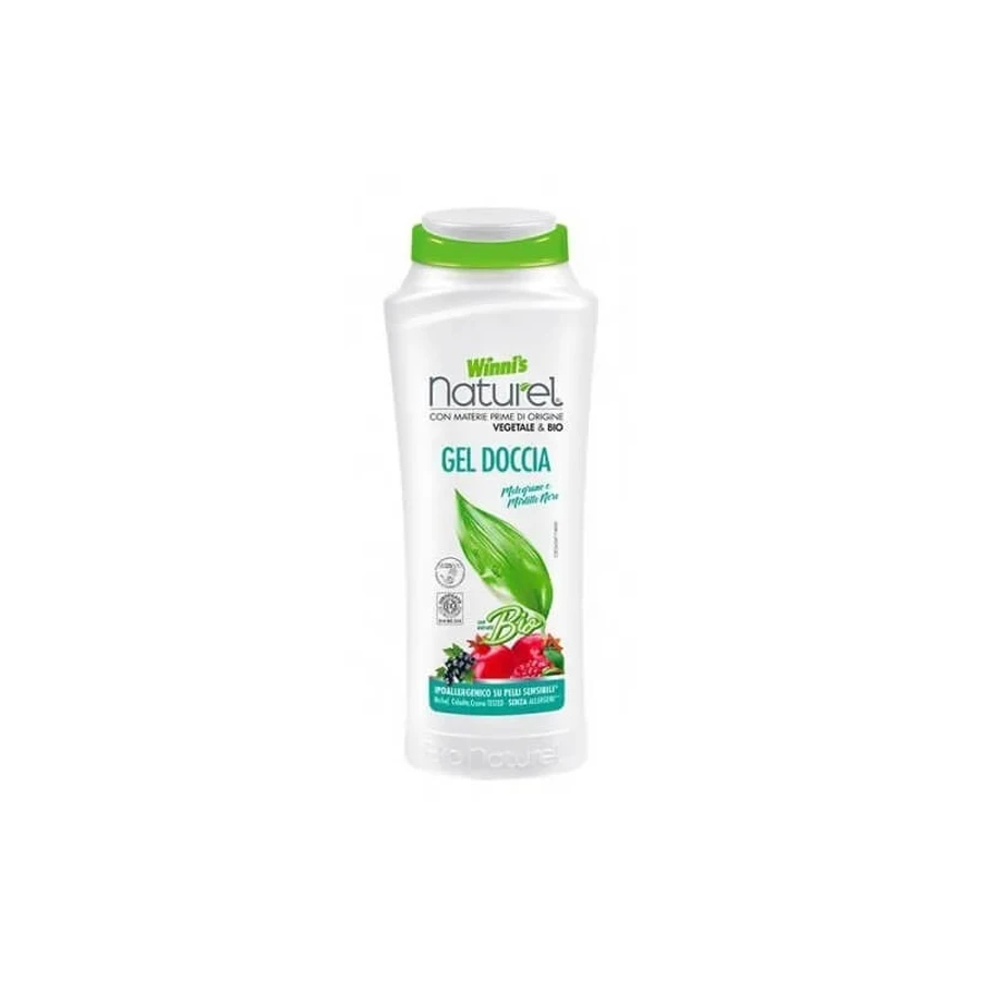 Winni's Naturel Duschgel mit Granatapfel und schwarzen Heidelbeeren, 250 ml