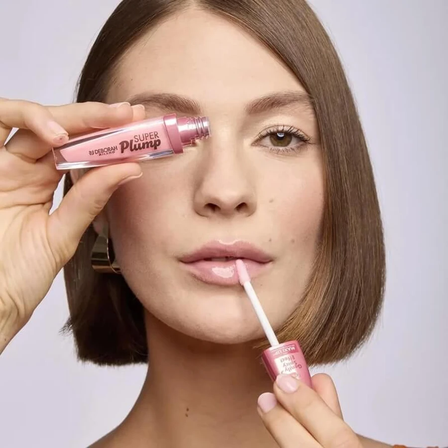 Deborah Super Plump - Brillo de labios voluminizador, 4,8 g