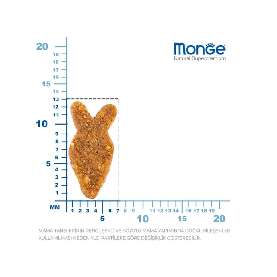 Monge Natural Superpremium Adult - Droogvoer voor katten met zalm, 1,5 kg