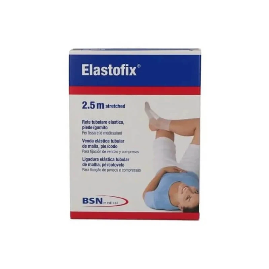 Leukoplast Elastofix - Elastic Tubular Bandage (Foot to Elbow), 2.5 meters