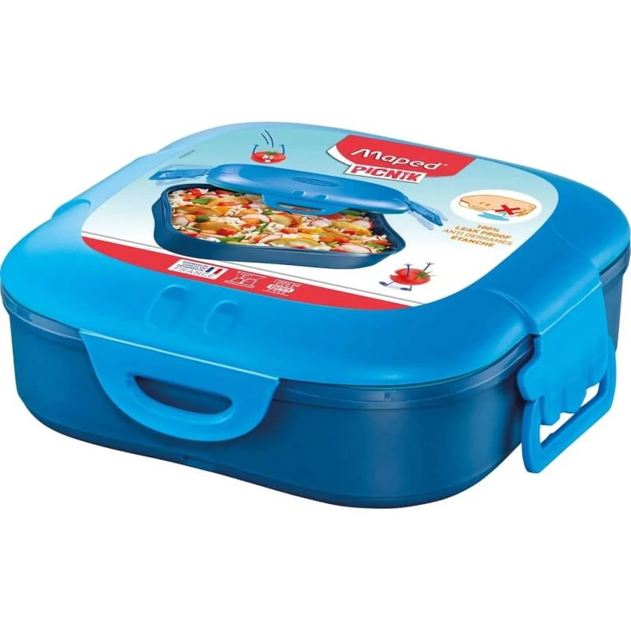 Maped Picnik - Blauwe lunchbox met 1 vak