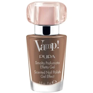 Pupa Vamp ! - Vernis à ongles parfumé à effet gel, parfum de rose, n° 105 Tender Nude