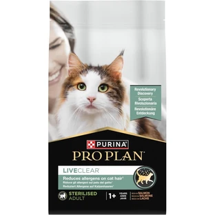 Purina Pro Plan LiveClear Salmon - Complete Food for Neutered Adult Cats, 1.4 kg