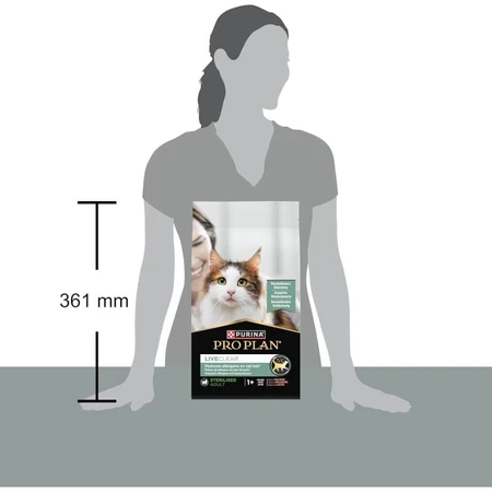 Purina Pro Plan LiveClear Salmon - Complete Food for Neutered Adult Cats, 1.4 kg