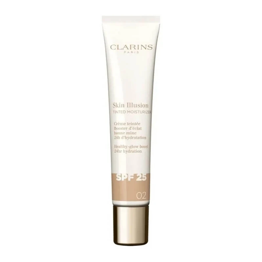 Clarins Skin Illusion Tinted Moisturizer - Tinted Moisturizer SPF 25, No. 02