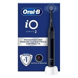 Brosse à dents électrique Oral-B Bio 2 - Noire avec tête de brosse de rechange