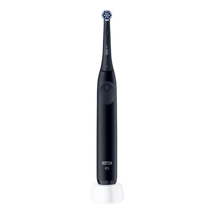 Oral-B Bio 2 - Zwarte elektrische tandenborstel met vervangende opzetborstel