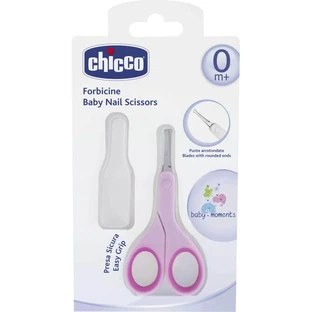 Tijeras de seguridad para bebés Chicco, rosa
