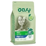 Oasy Adult Medium Fish Flavor - Complete Dry Food for Adult Medium-Sized Dogs, 3 kg