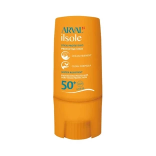 Arval Zonnebrandcrème voor het gezicht SPF 50+ Stick, Ilsole, zeer hoge bescherming, 9 ml