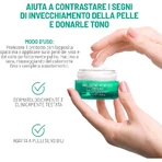 Colágeno de origen vegetal Equilibra - Crema facial antiarrugas reafirmante, 50 ml