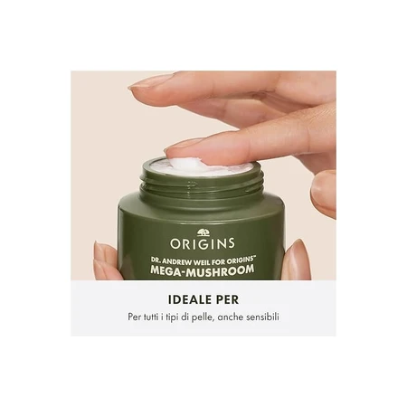 Origins Mega-mushroom - Kalmerende, herstellende en hydraterende nachtcrème voor het gezicht, 50 ml