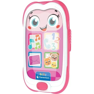 Clementoni Baby-Smartphone – Spielzeug für Kinder im Alter von 6 bis 36 Monaten – Rosa