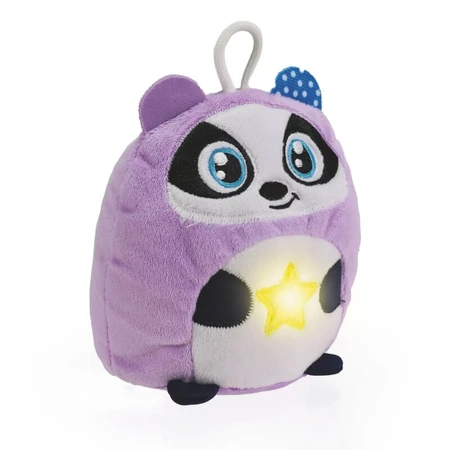 Clementoni Twinkle Twinkle Little Badger - Plush Night Light for Babies with Lights and Melodies