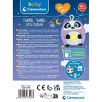Clementoni Twinkle Twinkle Little Badger - Plush Night Light for Babies with Lights and Melodies