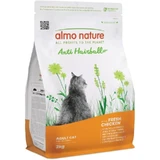 Almo Nature Anti-Hairball Chicken - Complete Food for Adult Cats, 2 kg