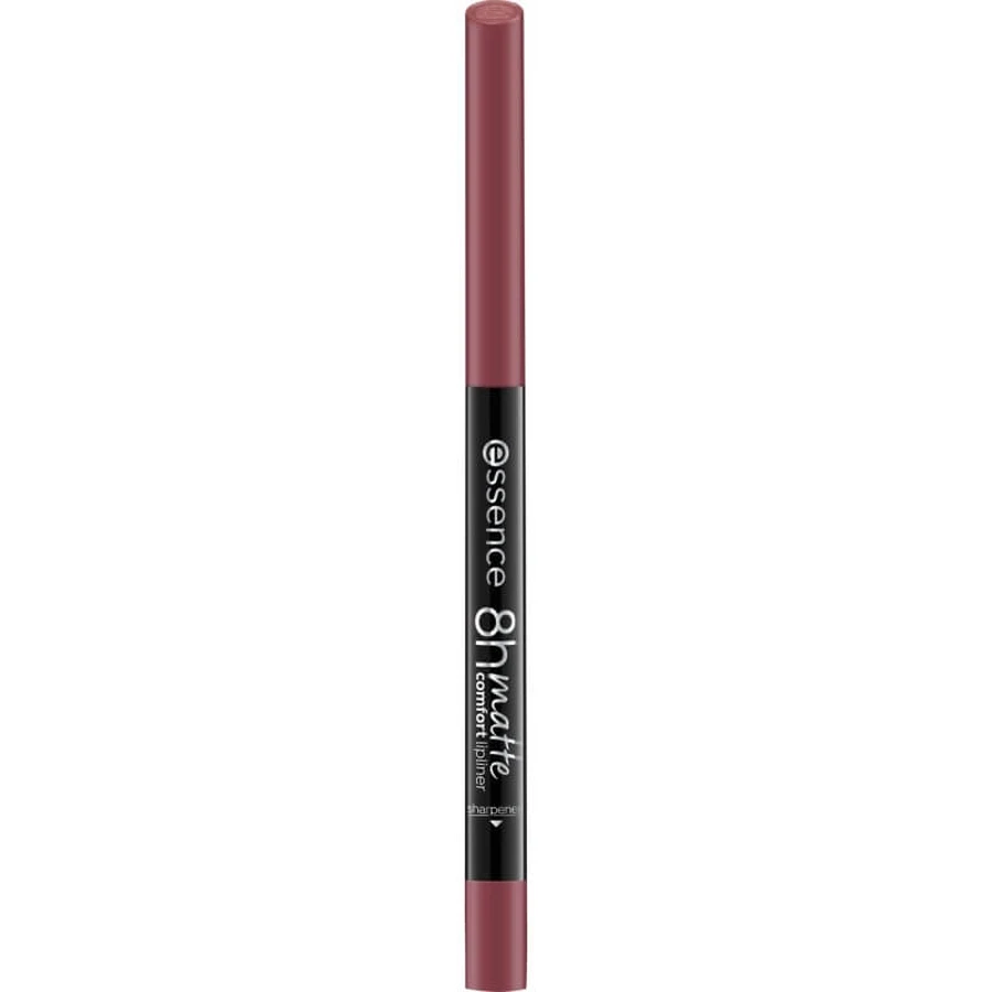 Essence 8h Matte Comfort - Lip Pencil No. 19 Burgundy Bestie