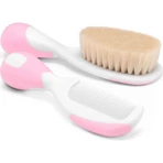 Chicco: Rosa Bürste und Kamm